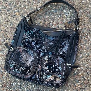 GORGEOUS unique leather handbag